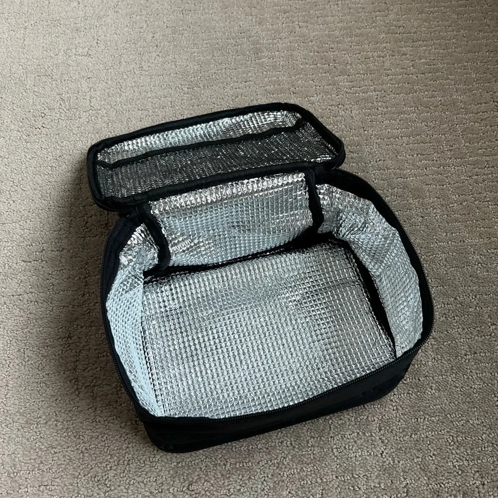 Travelismo Bari Electric Lunch Box + Carry Bag in Dark Green